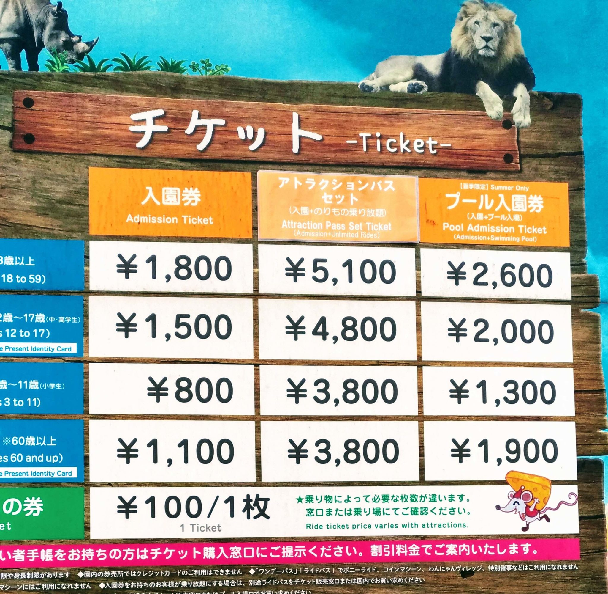 東武動物公園 入園券 2枚セット 3月31日まで - 動物園